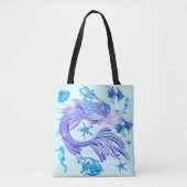 Mermaid Lila Fairy Creation Tasche (Vorderseite)