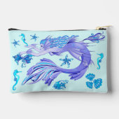 Mermaid Lila Fairy Creation Zubehörtasche (Rückseite)