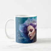 Mermaid Lila Hair Kaffeetasse (Links)