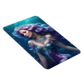 Mermaid Lila Hair Magnet (Rechte Seite)