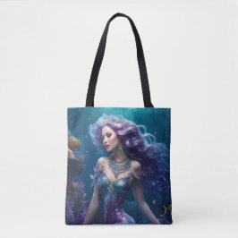 Mermaid Lila Hair Tasche