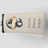 Mermaid Logo Golf Head Cover Headcover (Vorderseite)