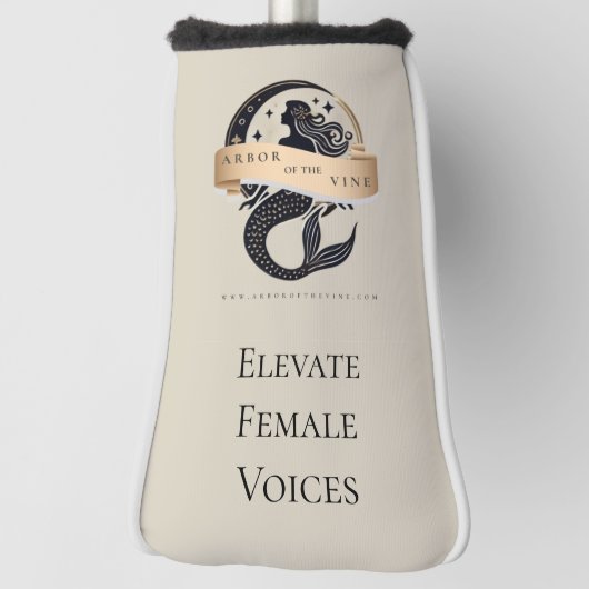 Mermaid Logo Golf Head Cover Headcover (Rotieren 90)