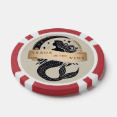 Mermaid Logo Poker Chip (Einzeln)