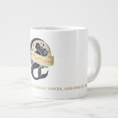 Mermaid-Logo-Tasse Jumbo-Tasse (Vorderseite Rechts)