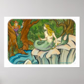 Mermaid Lorelei und Prinz verzaubert Poster (Vorne)