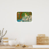 Mermaid Lorelei und Prinz verzaubert Poster (Küche)