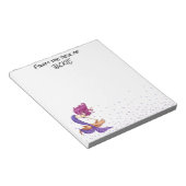 Mermaid Lover vom Schreibtisch des Personalisierte Notizblock (angewinkelt)