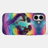 Mermaid Lovers Dreams Abstrakte kosmische Regenbog Case-Mate iPhone Hülle (Rückseite (Horizontal))