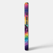 Mermaid Lovers Dreams Abstrakte kosmische Regenbog Case-Mate iPhone Hülle (Rückseite / Links)