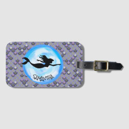 Mermaid Luggage Tag Gepäckanhänger