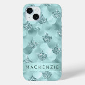 Mermaid Luxe Scale | Meeresfrüchte-Grüne Gewohnhei Case-Mate iPhone Hülle (Rückseite)