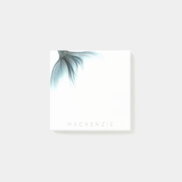 Mermaid Luxe Schwanz | Meeresfrüchte Grünes Aqua C Post-it Klebezettel