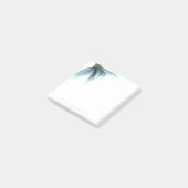 Mermaid Luxe Schwanz | Meeresfrüchte Grünes Aqua C Post-it Klebezettel (angewinkelt)