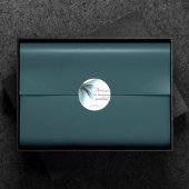 Mermaid Luxe Schwanz | Seafoam Mint Green Vielen D Runder Aufkleber