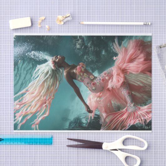 Mermaid Lyfe1 Seidenpapier (Handwerk)