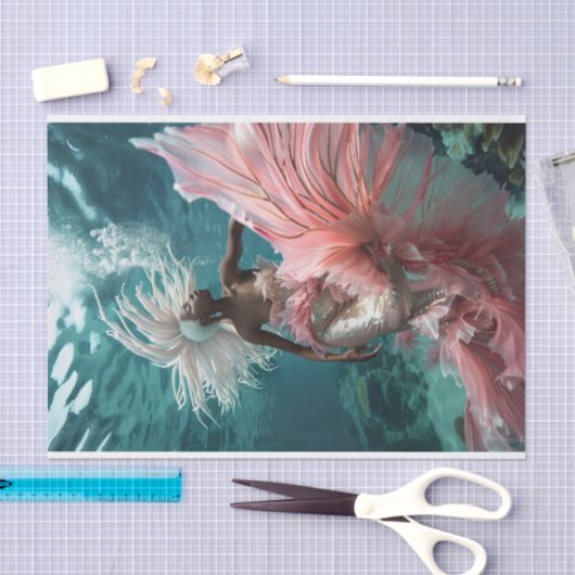 Mermaid Lyfe 10 Seidenpapier (Handwerk)