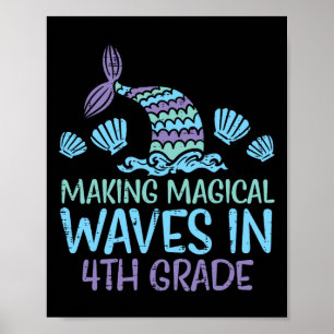Mermaid Magical Waves 4. Klasse 4 Erster Tag S Poster