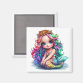 Mermaid Magnet   (Vorderseite/Rückseite)