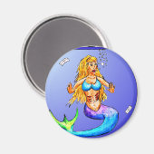 Mermaid Magnet (Vorderseite/Rückseite)