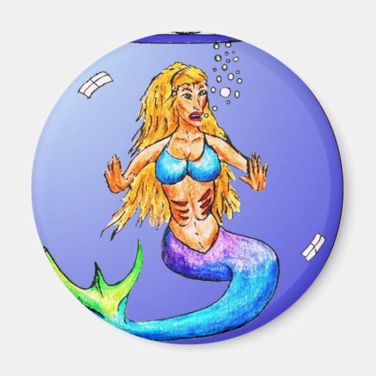 Mermaid Magnet (Vorne)