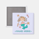Mermaid Magnet (Vorderseite/Rückseite)