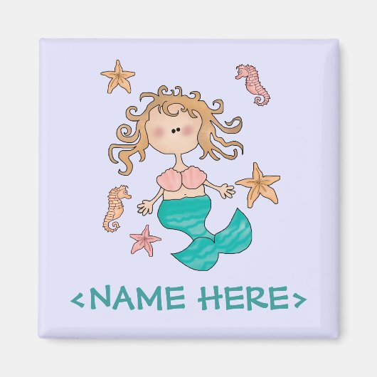 Mermaid Magnet (Vorne)
