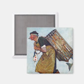 Mermaid Magnet (Vorderseite/Rückseite)