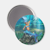 Mermaid Magnet (Vorderseite/Rückseite)