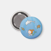 Mermaid Magnet (Vorderseite/Rückseite)