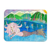 Mermaid-Magnet Magnet (Horizontal)
