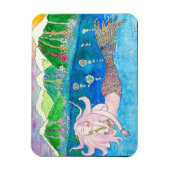 Mermaid-Magnet Magnet (Vertikal)