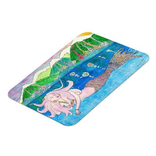 Mermaid-Magnet Magnet (Linke Seite)