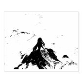 Mermaid-Malerei Gummistempel (Prägung)