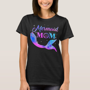 Mermaid Mama Funny Schwanz Müttertagsfamilie T-Shirt