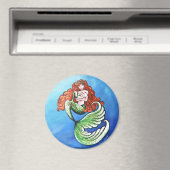 Mermaid Mama Magnet (In Situ (Geschirrspüler))