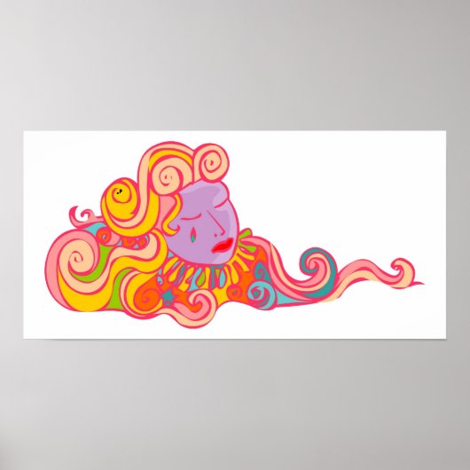 Mermaid - Maßgeschneidert Poster (Vorne)