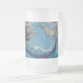 Mermaid Mattiert Glass Tasse (VorderseiteRechts)