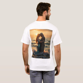 Mermaid_meets_man_in_beautiful_ocean T-Shirt