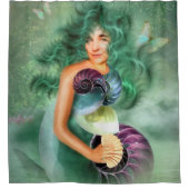 Mermaid Meike Duschvorhang (Vorderseite)