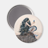 Mermaid Mermaids Fantasy Myth Magnet (Vorderseite/Rückseite)