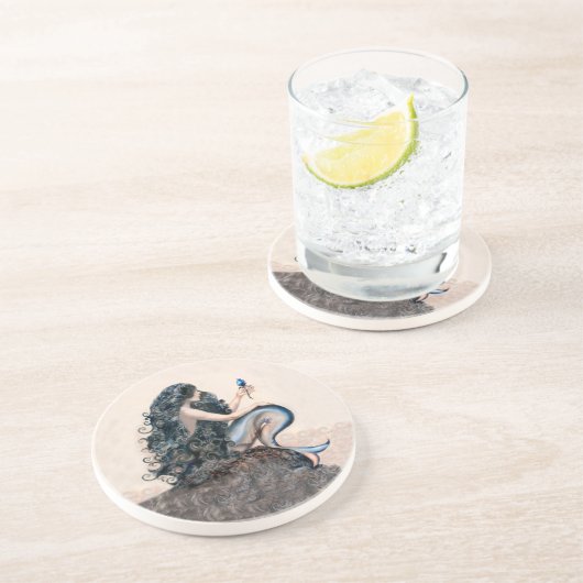 Mermaid Mermaids Fantasy Myth Untersetzer (Seite)