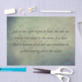 Mermaid Mermaids Thema Vintag Style Whimsical Seidenpapier (Handwerk)