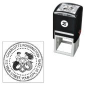 Mermaid Merman Sweethearts Name Rücksendeadresse Permastempel (Beispiel)