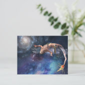 Mermaid Milkyway Postkarte (Stehend Vorderseite)