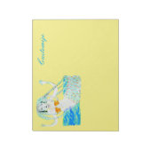 Mermaid mit Dreadlocks Thunder_Cove Notizblock (Rotiert)