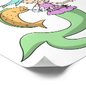 Mermaid mit gebrochenen Arm-Pädiatrie Orthopädie Poster (Ecke)