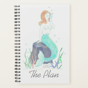Mermaid mit Original-Muschel-Phone Planer