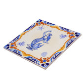 Mermaid Mittelmeer Fliese (Seite)