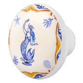 Mermaid Mittelmeer Keramikknauf (Rechts)